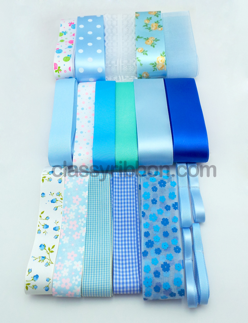 blue theme ribbon