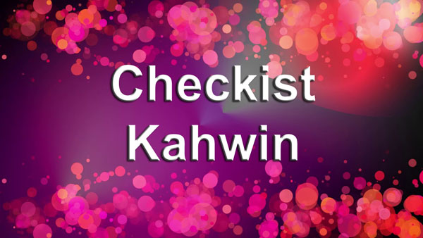 checklist kahwin