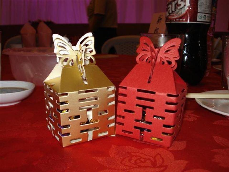 double happiness candy boxes