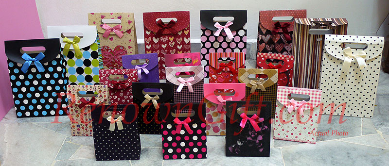 various gift bags