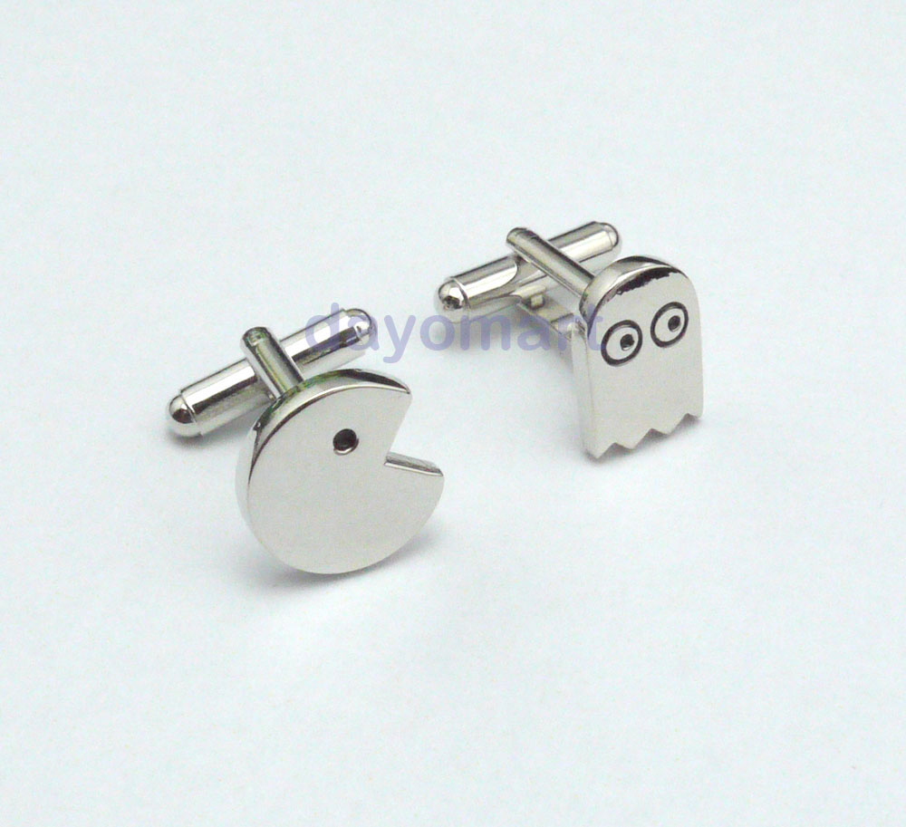 pacman cufflinks