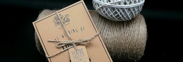 The Knot Invitation Card