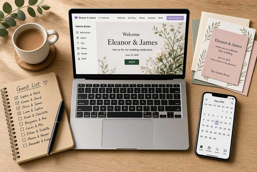 online wedding planning