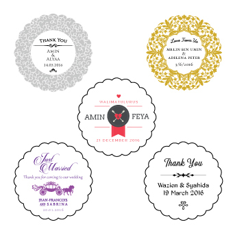 wedding gift tags