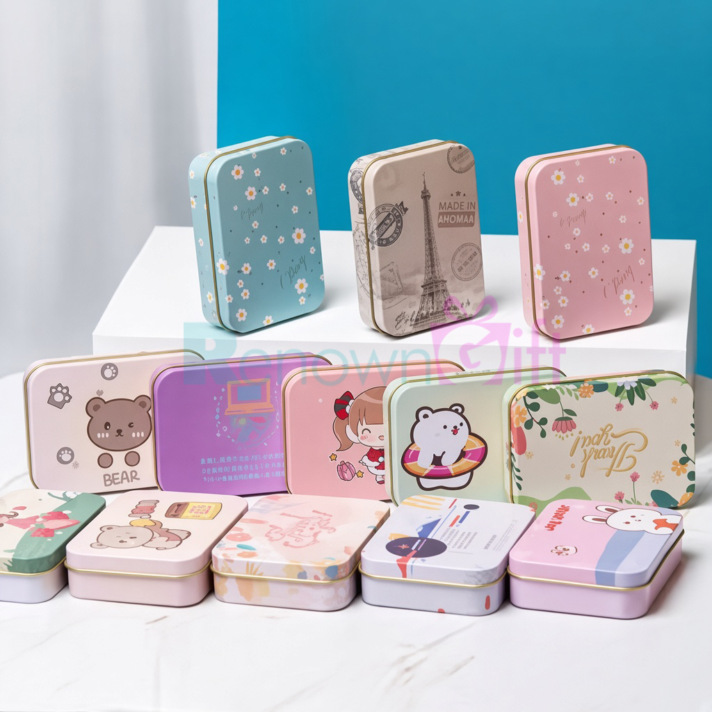 Charming Decorative Mini Storage Tins